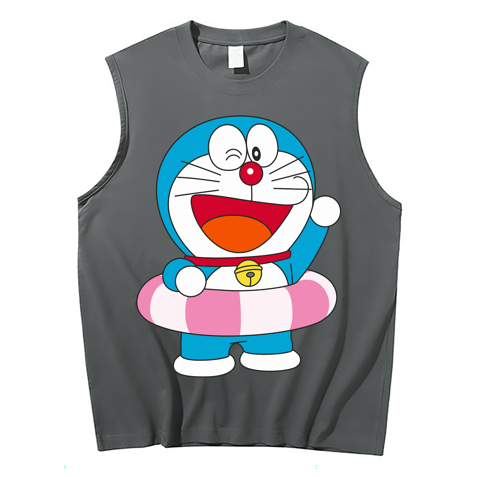（画像用） ドラえもん Doraemon コットン100％タンクトップ（フロントプリント）